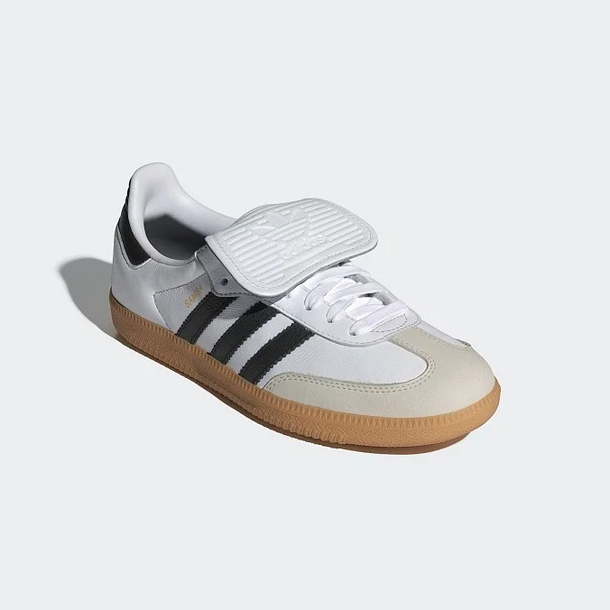 Кроссовки женские adidas Originals Samba LT Cloud White/Core Black/Gold Metallic
