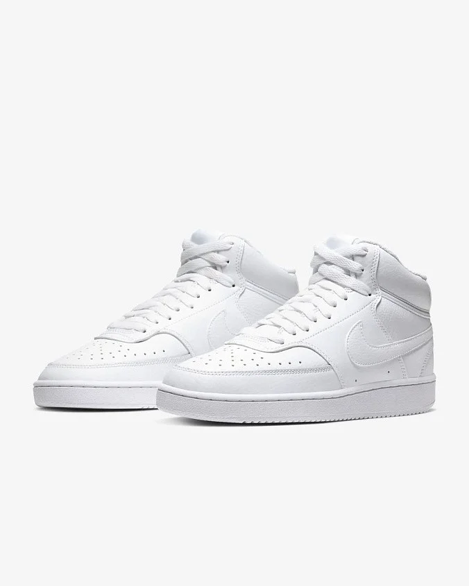 Кроссовки женские Nike Court Vision Mid White/White/White
