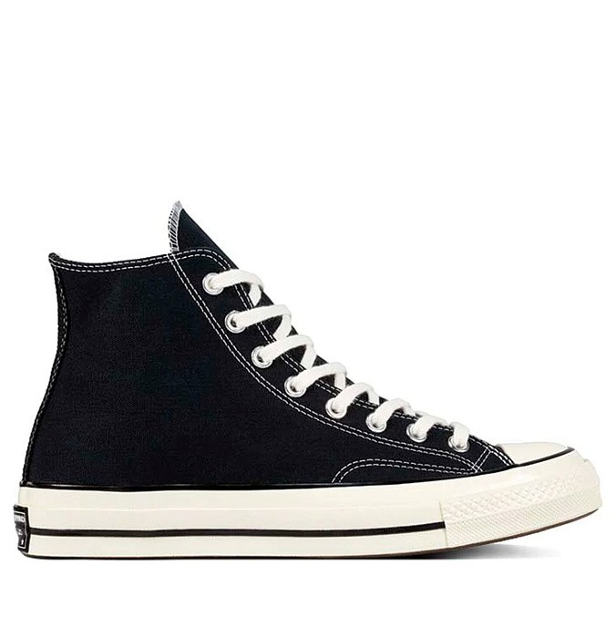 Кеды унисекс Converse Chuck 70 Vintage Canvas High-Top Black/Black/Egret