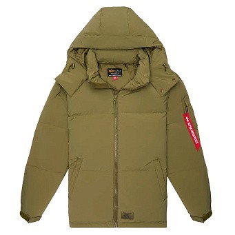 Пуховик мужской Alpha Industries Puffer Parka OG-107 Green