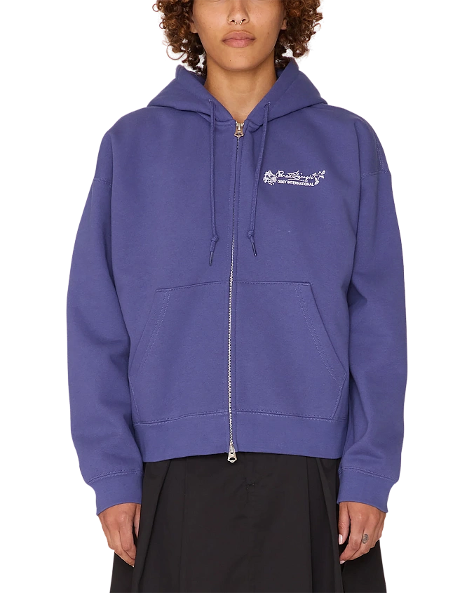 Толстовка женская Obey Lamb Zip Pullover