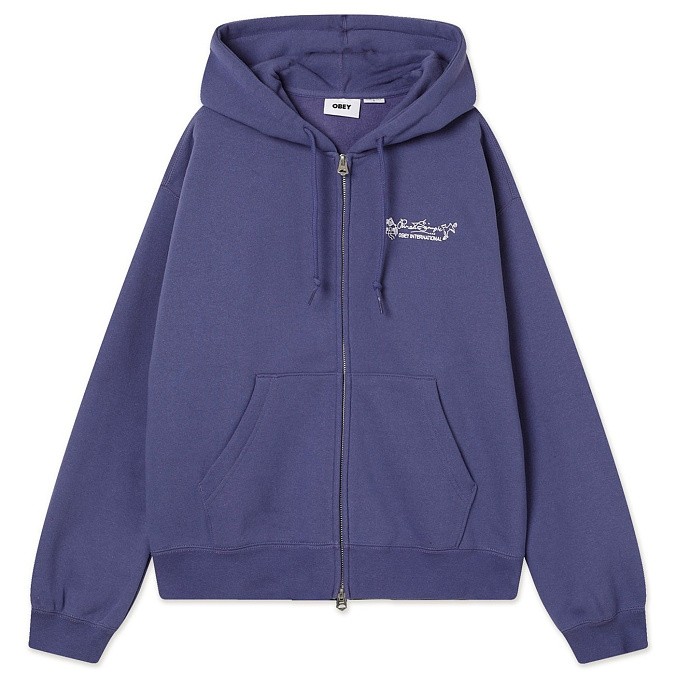 Толстовка женская Obey Lamb Zip Pullover