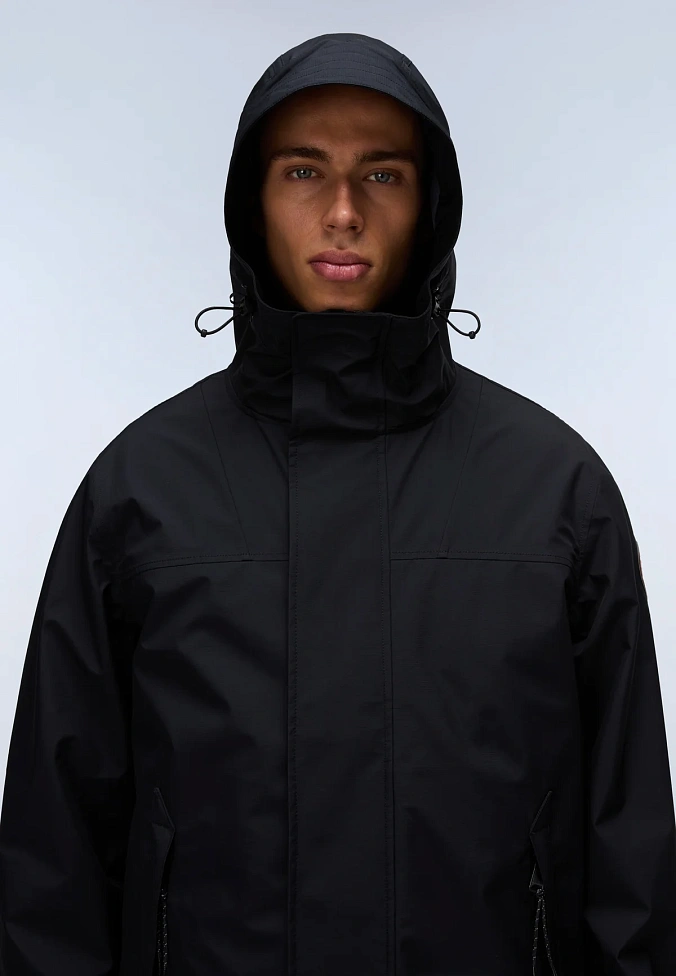 Куртка жилет Napapijri Pilloz Short Parka Jacket 3-in-1 Black