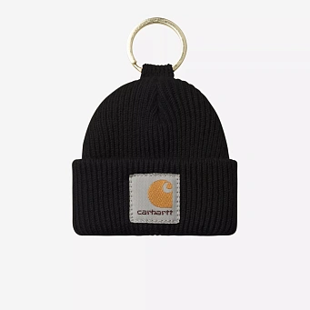 Брелок Carhartt WIP Mini Watch Hat Keychain Black